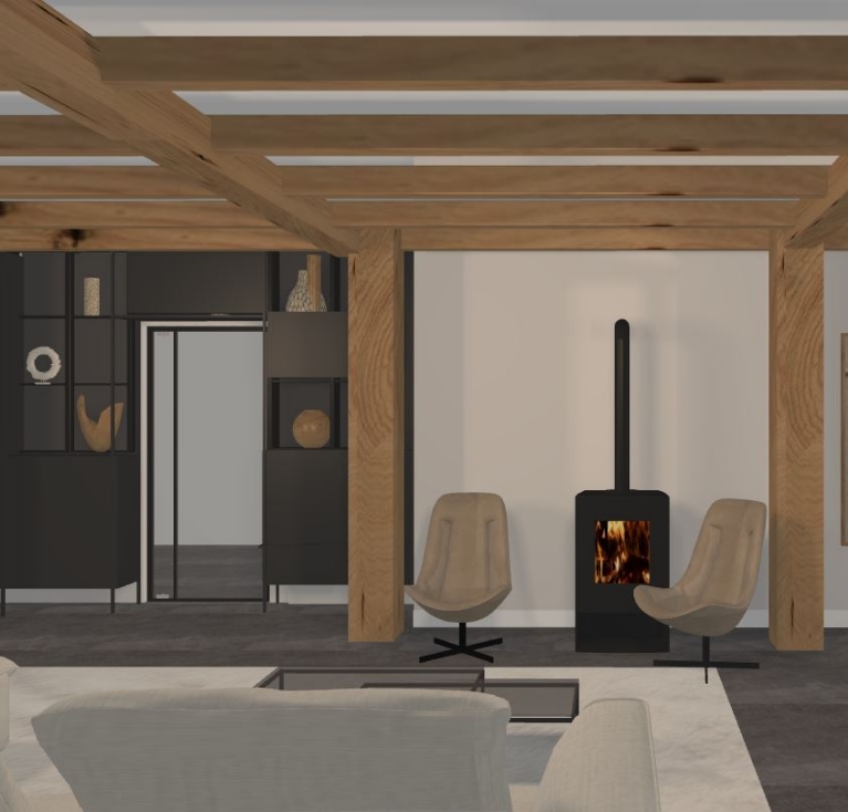 Binnenkijken: Een sfeervolle leefplek met natureltinten