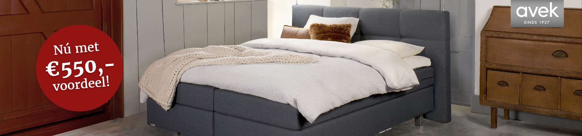 Actie - Avek Boxspring Ninety