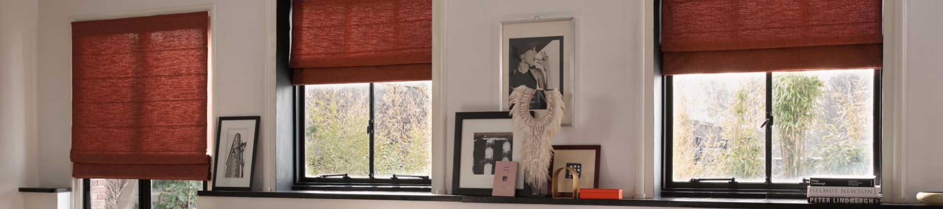 Raambekleding - Vouwgordijn